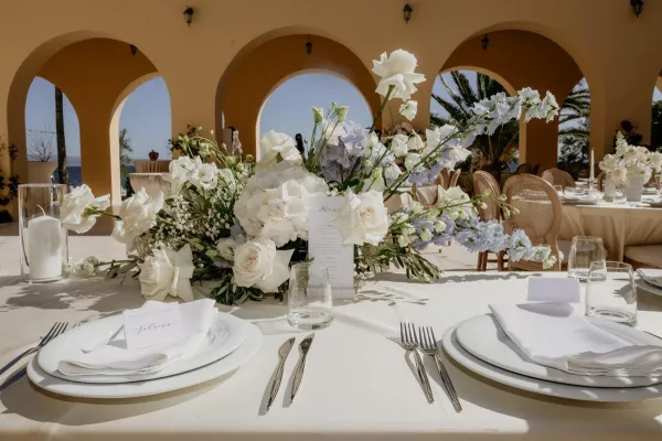 Blue & White Elegance at Villa Dalmacija