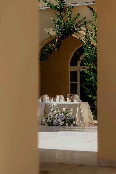 Blue & White Elegance at Villa Dalmacija