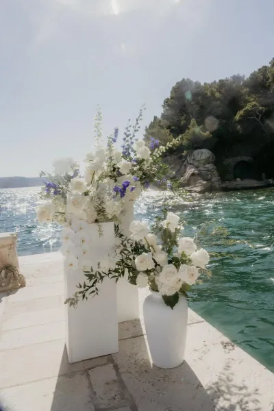 Blue & White Elegance at Villa Dalmacija