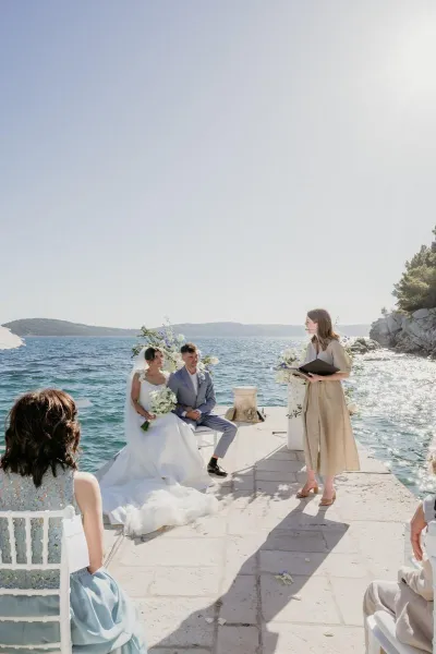 Blue & White Elegance at Villa Dalmacija