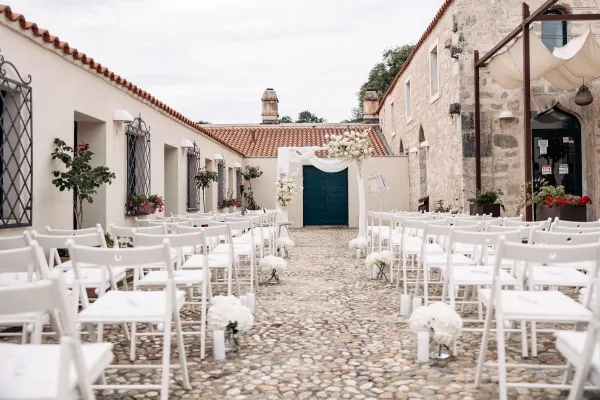 All-White Romance in Historic Maškovića Han