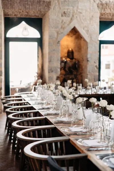 All-White Romance in Historic Maškovića Han