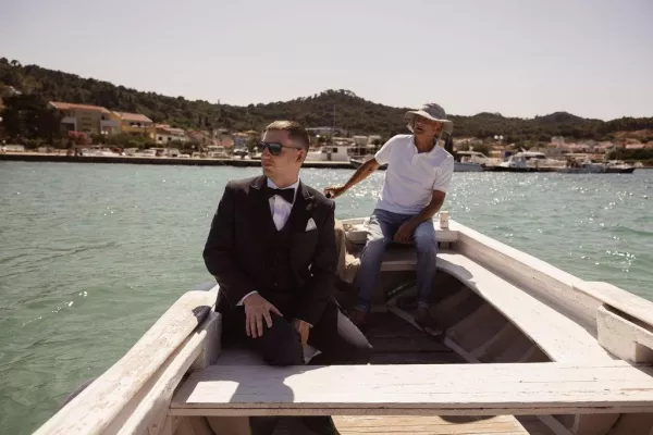 Šareno otočko vjenčanje Kathy i Kevina u Preku, otok Ugljan 