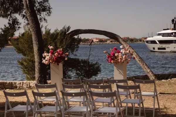 Kathy & Kevin’s Vibrant Island Wedding in Ugljan, Croatia