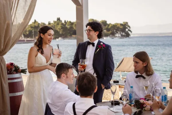 Kathy & Kevin’s Vibrant Island Wedding in Ugljan, Croatia
