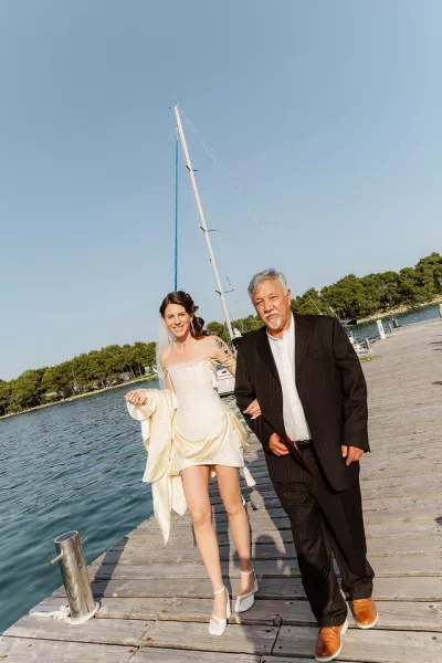 Moderno vjenčanje u Crvenoj Luci, Zadar