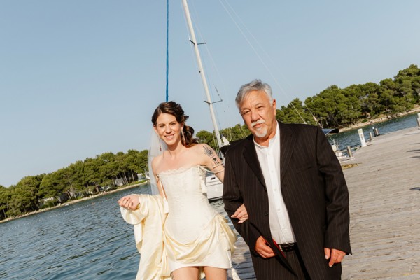 Modern wedding in Crvena Luka, Zadar