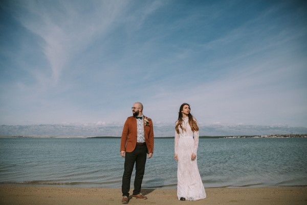 Boho beach wedding