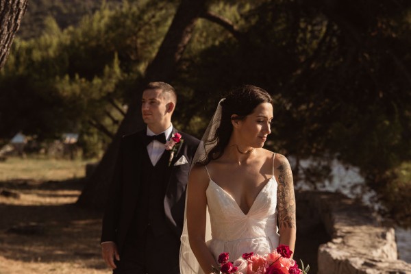 Šareno otočko vjenčanje Kathy i Kevina u Preku, otok Ugljan 