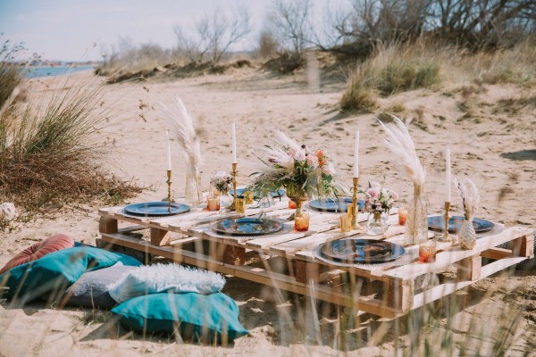 Boho vjenčanje na plaži