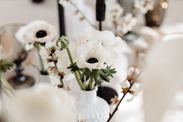 Modern Monochromatic Wedding