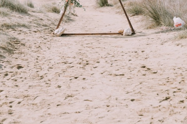 Boho beach wedding