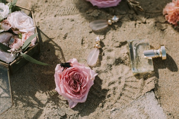 Boho beach wedding