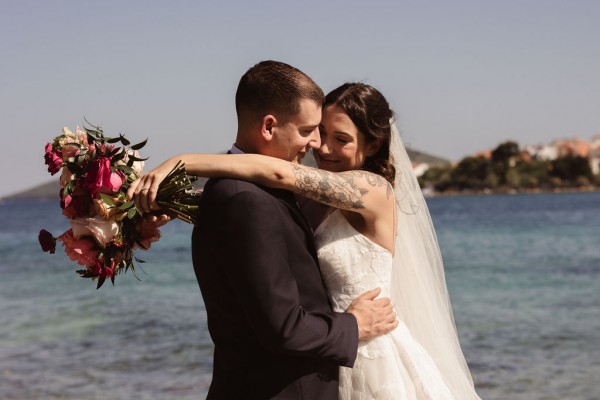 Šareno otočko vjenčanje Kathy i Kevina u Preku, otok Ugljan 