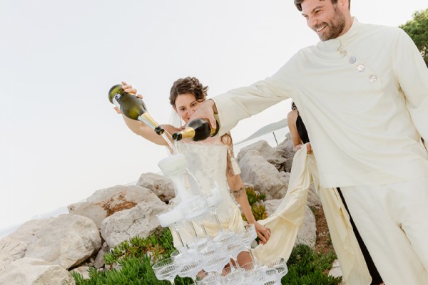 Modern wedding in Crvena Luka, Zadar