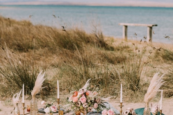 Boho beach wedding