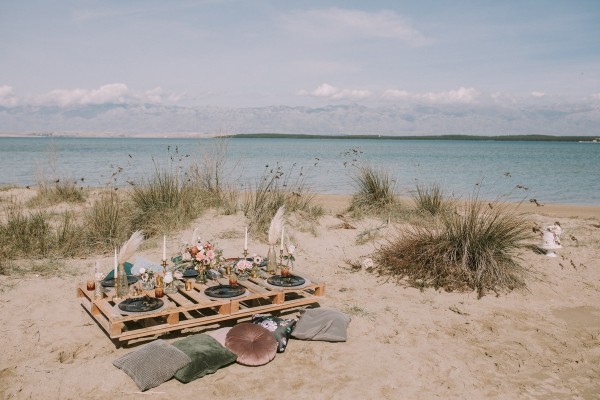 Boho vjenčanje na plaži