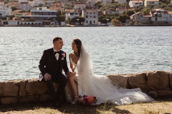 Šareno otočko vjenčanje Kathy i Kevina u Preku, otok Ugljan 