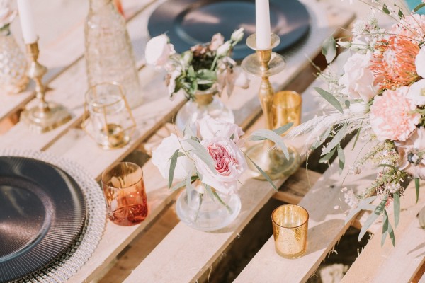 Boho beach wedding