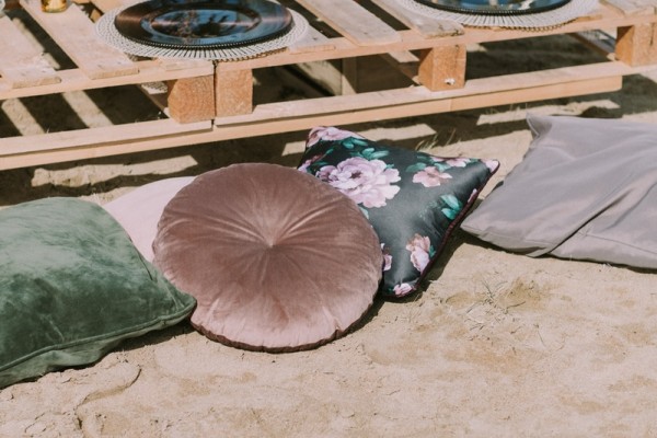 Boho beach wedding