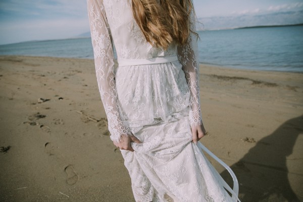 Boho beach wedding