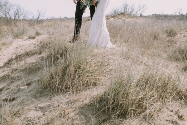 Boho beach wedding