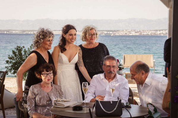Šareno otočko vjenčanje Kathy i Kevina u Preku, otok Ugljan 
