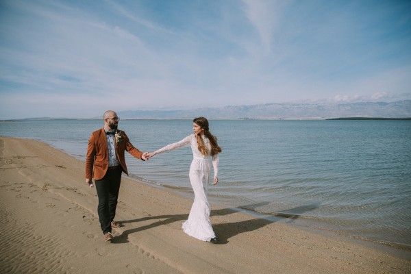 Boho beach wedding