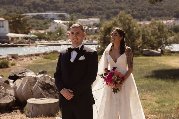 Šareno otočko vjenčanje Kathy i Kevina u Preku, otok Ugljan 