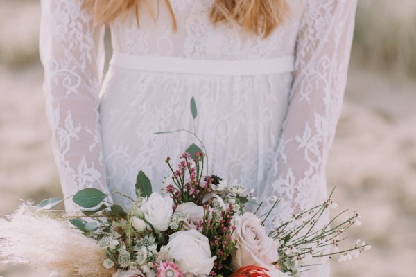 Boho beach wedding