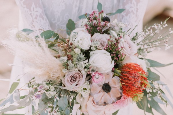 Boho beach wedding